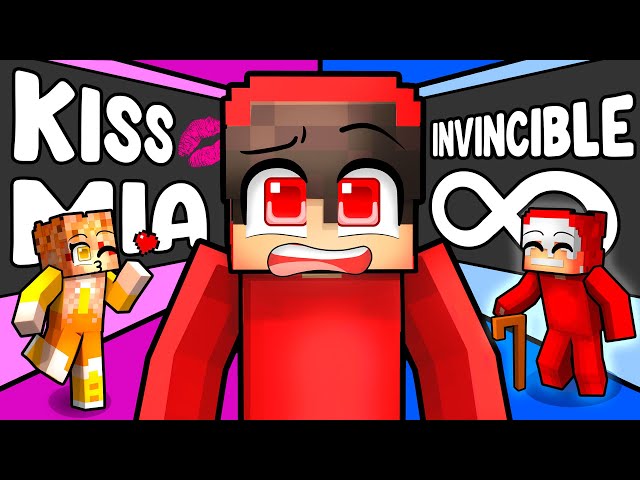 KISS MIA or BE INVINCIBLE? (Minecraft) SDDEFAULT Thumbnail