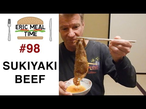 Carne Sukiyaki Japonesa - Eric Meal Time #98