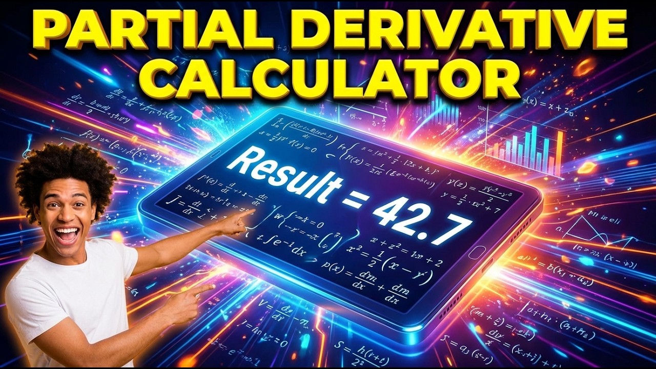 Partial Derivative Interactive Calculator