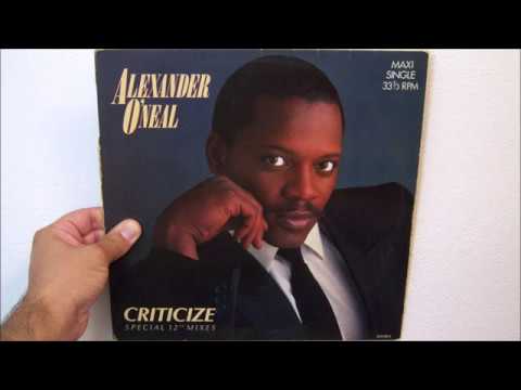 Alexander O'Neal - Criticize (1987 A cappella)