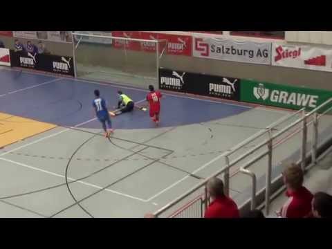 Salzburger Stier 2015: Anif-Stürmer Cem Emem knipst gegen den FC Hallein 04