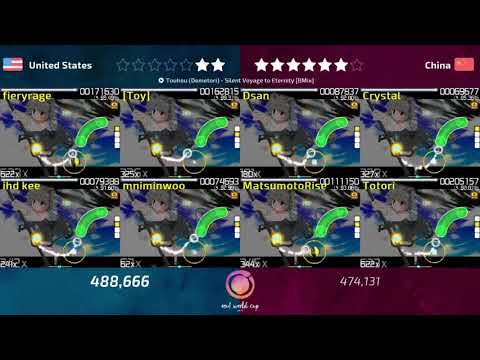 rustbell's Full Combo WINS against the United States! | osu! World Cup 2016 Grand Finals