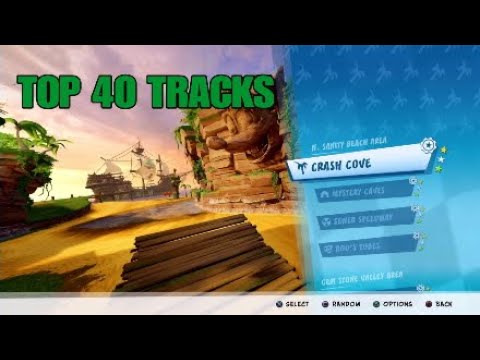 All 40 Tracks in CTR Nitro-Fueled Ranked! (Part 1)