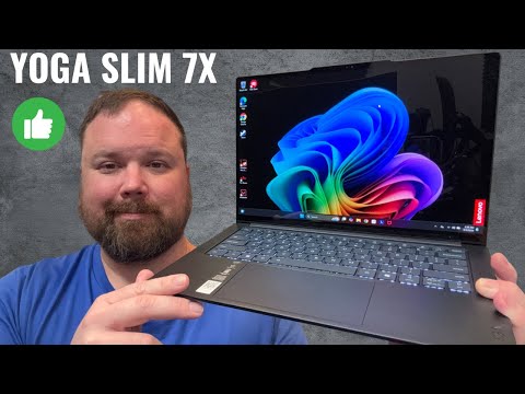 Lenovo Yoga Slim 7x Review! Best 2024 Laptop with Copilot+! Amazing Battery & Performance! 🥳