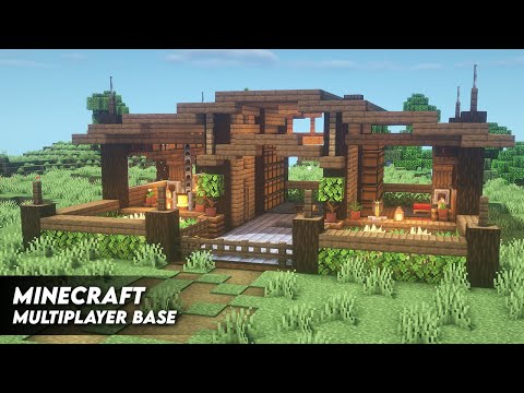 Minecraft: How to Build a Multiplayer Survival Base | Survival Base Tutorial [WORLD DOWNLOAD]