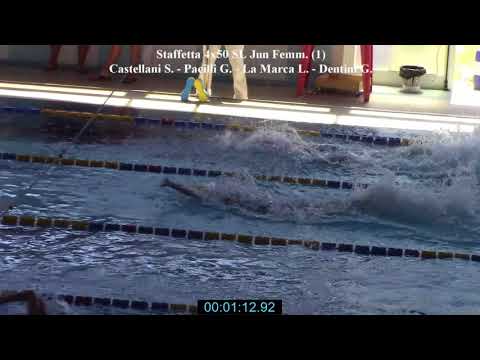 Staffetta 4x50SL Femm. (Jun.) - Follonica 13.05.18