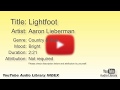 Lightfoot Aaron Lieberman Country Folk Bright YouTube Audio Library BGM