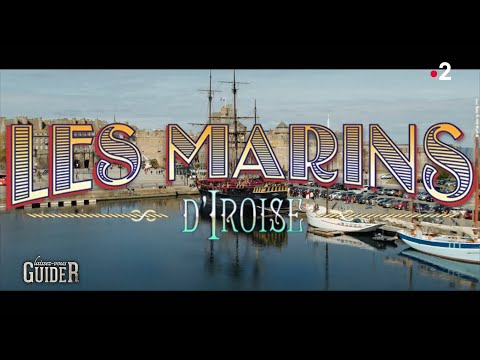 Les marins d'Iroise lors de l'émission "Laissez-vous guider" avec Stéphane Bern et Lorànt Deutsch