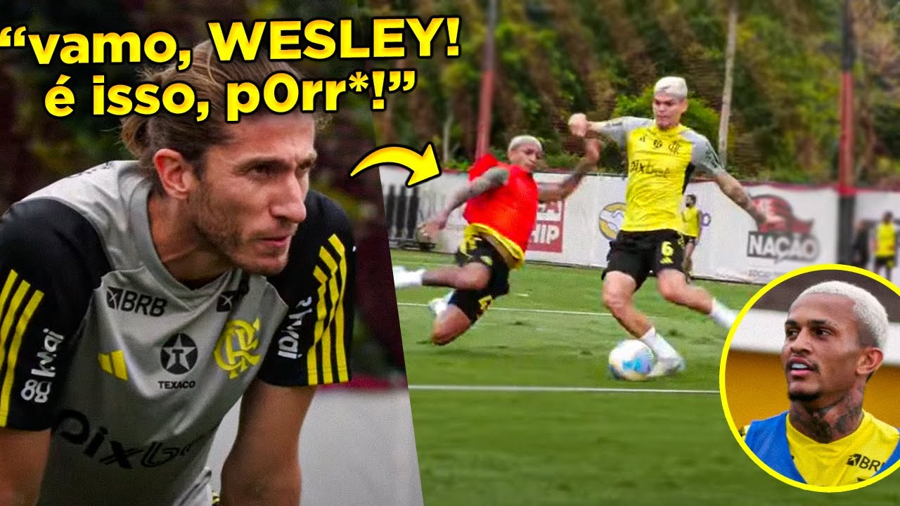 🔥FILIPE LUIS VAI TRANSFORMAR O WESLEY NUM MONSTRO!!