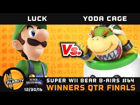 WBB #64 | Luck (Luigi) vs Yoda Cage (Bowser Jr.) - Winners Qtr Finals - Smash 4 Singles