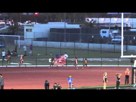 C Stewart & S LaCarraPlatt - JVG 200m at Sunset Prelims 5-2-14