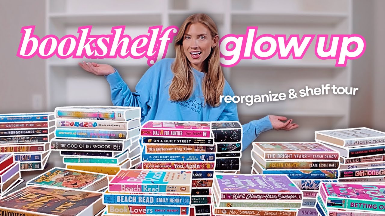 let's reorganize my bookshelf for 2026! full home library reset & tour 📚