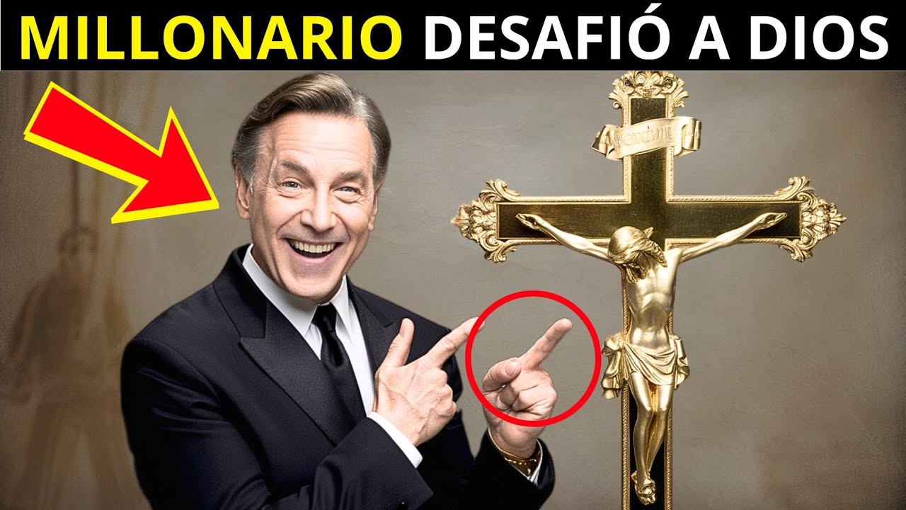 Durante la misa, un MILLONARIO desafió a DIOS, pero recibió una lección de vida que JAMÁS olvidará.