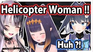 Shiori and Ina Make Fun of Kronii Behind Her【Hololive】