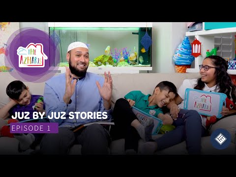 Quran for kids | The Azharis | Allah & The Angels | Juz by Juz Stories Ep1 | Muslim kids