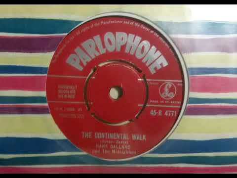 Early Mod R&B - HANK BALLARD - The Continental Walk - PARLOPHONE R 4771 UK 1961 Dancer