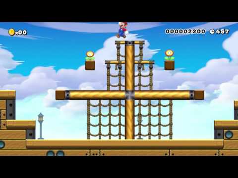 Super Mario Maker - Up & Coming Course - domtendo's rage by janick - No Commentary 1AB