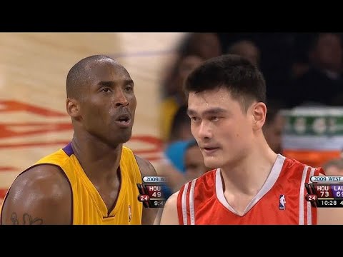 Yao Ming Vs Kobe Bryant Full Duel Highlights 2009  WCSF 1- 60 Pts, 18 Rebs Combind !!!