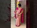 Traditional Bengali Look With Gorgeous Saree And Beautiful Makeup Shortsfeed Trending Song
