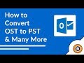 Convert OST to PST, MBOX, PDF, NSF, TGZ, EMLX, MSG, HTML & Import OST to Office 365, Thunderbird - BitRecover OST Converter Wizard Demo