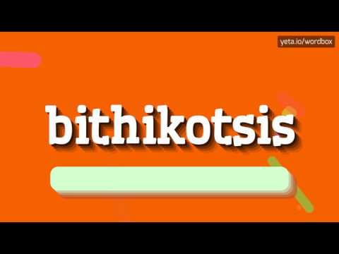 BITHIKOTSIS - HOW TO PRONOUNCE IT!?