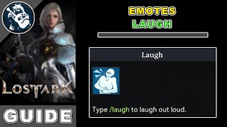 How to Get Laugh Emote in Lost Ark | Emotes Location Guide