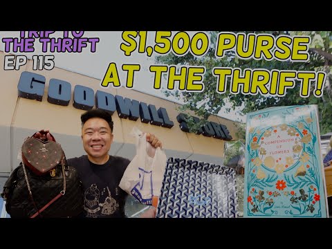 $1,500 Purse at the Thrift! Trip to the Thrift Ep 115