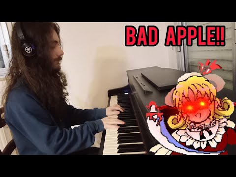 The ORIGINAL Bad Apple!! (Touhou 4 LLS)
