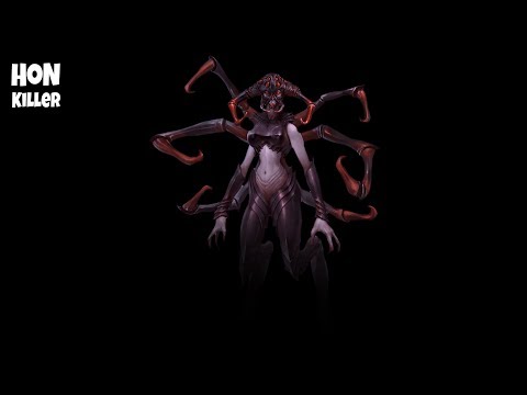 HoN 4.1 Arachna Gameplay - HenkeChanged - Rank Legendary