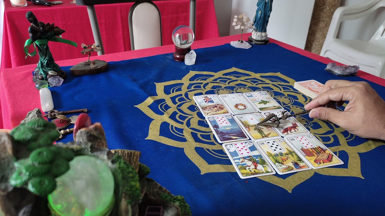 Aula sobre Bloco de 9 no Baralho Cigano