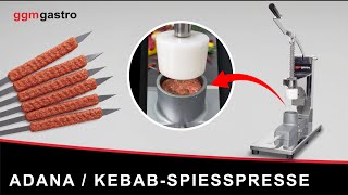 Presse a brochettes kebab - 80-150 - Manuelle