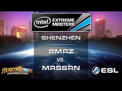 Amaz vs. MaSsan - Quarterfinals - IEM Shenzhen - Hearthstone