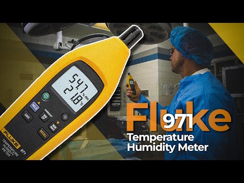  Fluke 971 Temperature Humidity Meter