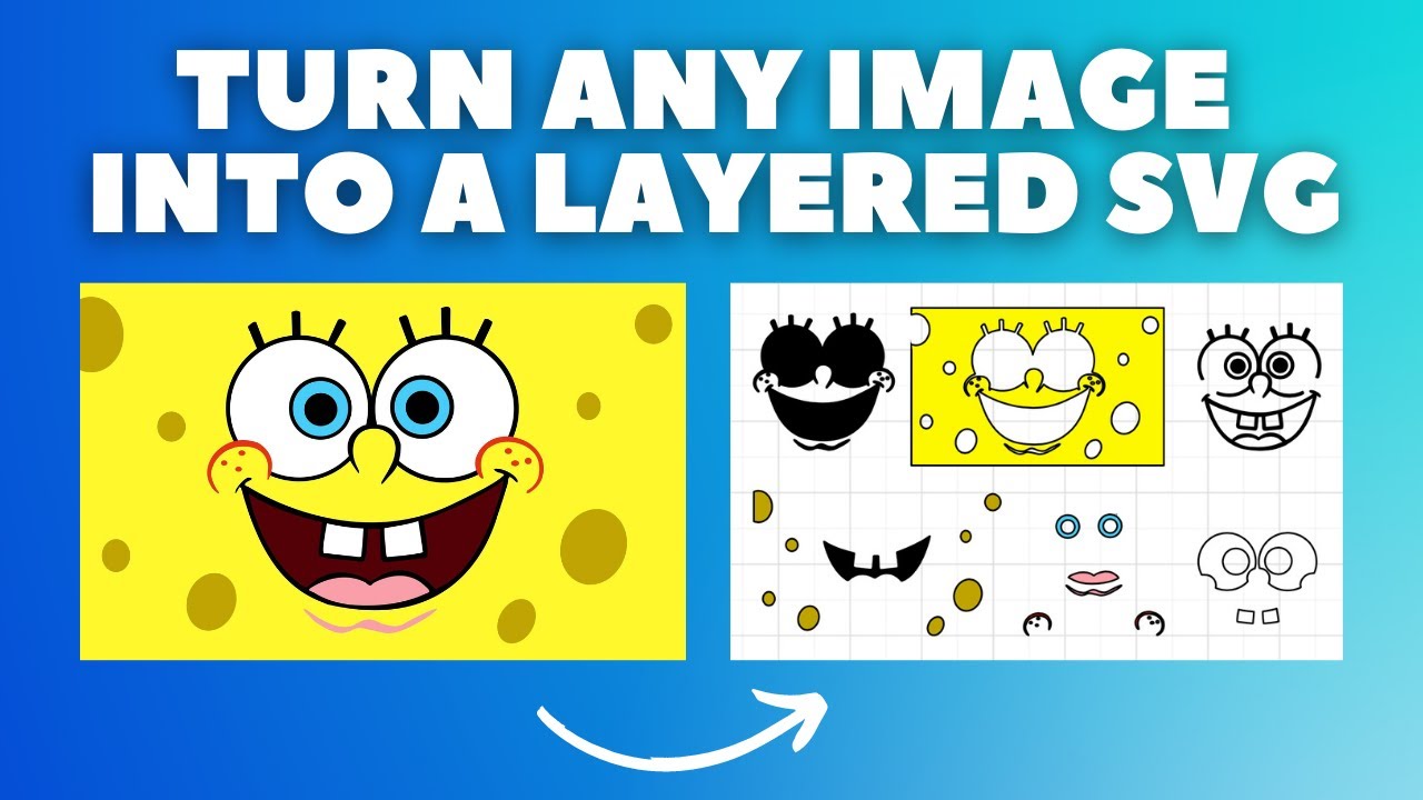 How to Make a Layered SVG for Cricut • Convert Any Image into Multi-Layer SVG & Easy Vinyl Layering!