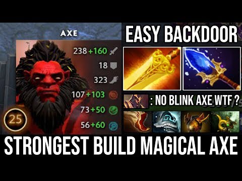 WTF Magical Axe Radiance + Scepter = No Blink Needed | Non-Stop ULT with Ez Backdoor Top MMR DotA 2