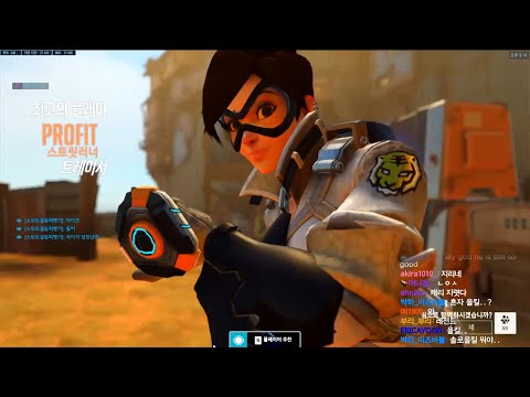 PROFIT PRO KOREAN TRACER! POTG! [ OVERWATCH 2 SEASON 2 TOP 500 ]
