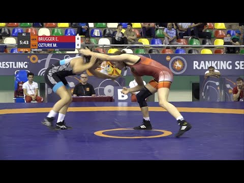 Qual. WW - 57 kg: E. BRUGGER (GER) v. M. OZTURK (TUR)