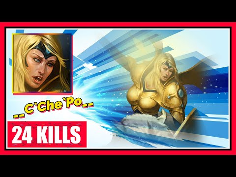 HoN Valkyrie Pro Gameplay | __C`Che`Po__ | Diamond