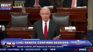 FULL: Jeff Sessions Speech After Senate Confirmation For US Attorney General (FNN)