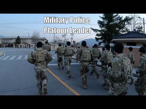 Day In The Life Of A Military Police Platoon Leader