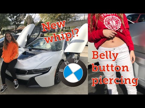 I GOT A NEW CAR?! AND A BELLY BUTTON PIERCING!!