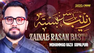 Zainab Rasan Basta Noha 2022  Mohammad Raza Gopalp