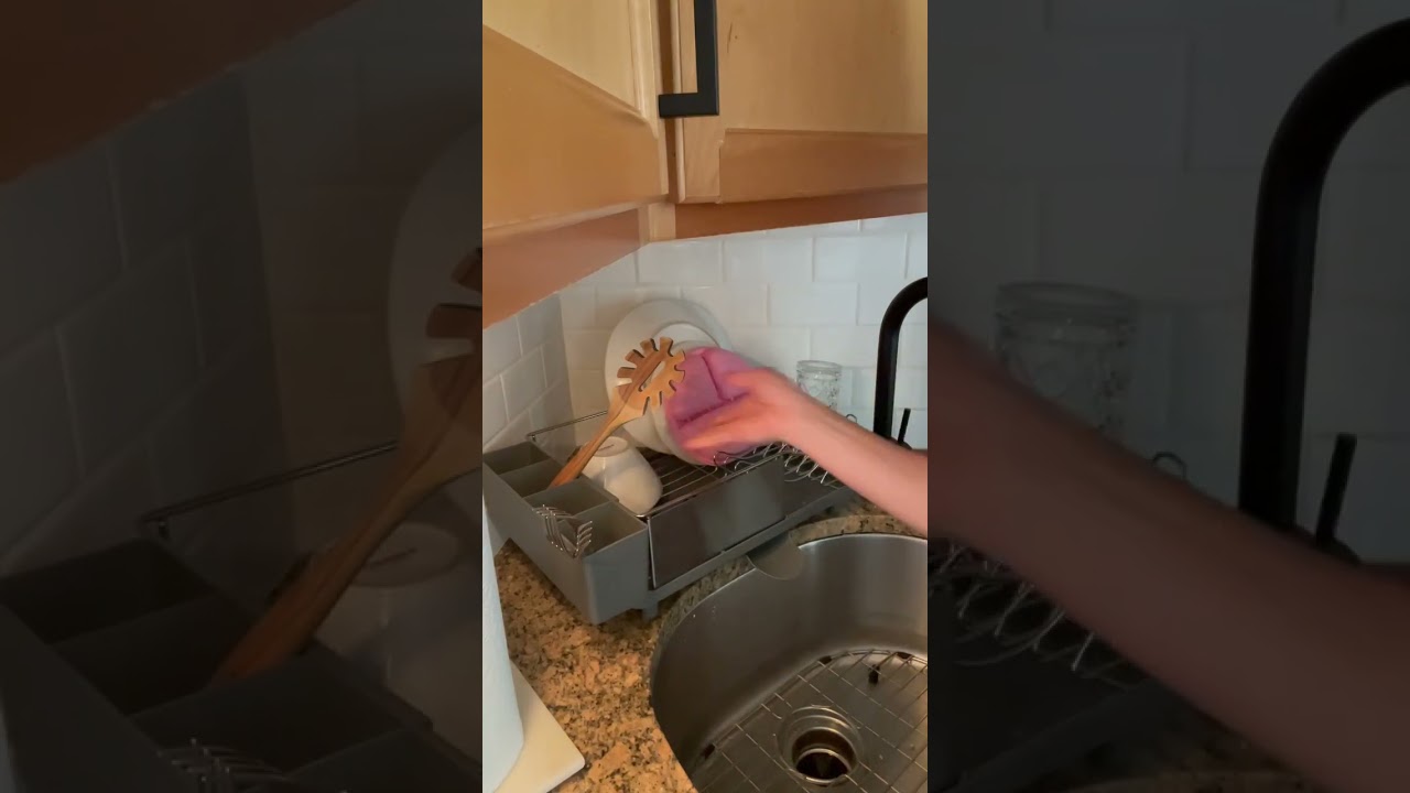 Dish drying rack upgrade