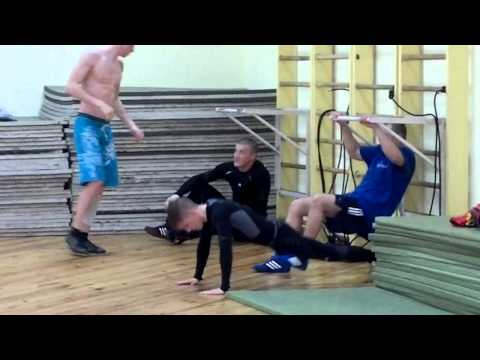 Ukrainian Otamans training ahead Baku Fires