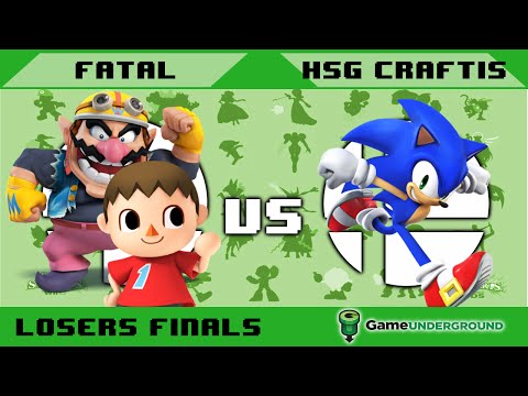 Sm4sh @ GU (6/30/15): HSG Craftis (Sonic) vs Fatal (Villager/Wario)