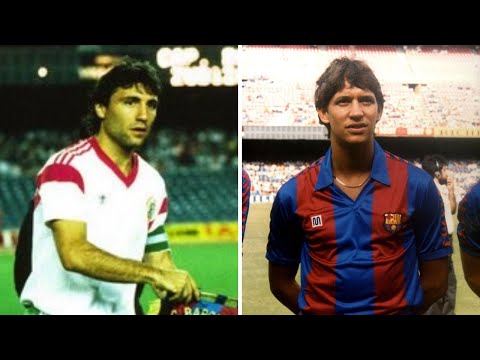 Gary Lineker Vs Hristo Stoichkov 1989 - Barcelona x CSKA Sofia