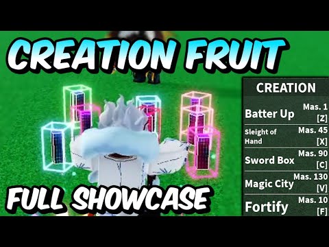 NEW Creation Fruit FULL SHOWCASE! | Blox Fruits Creation Fruit Full Showcase & Review
