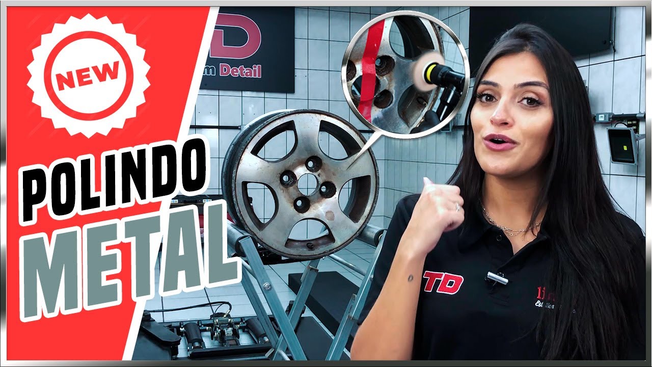 #LP1 POLINDO METAL MANUAL E COM MÁQUINA!
