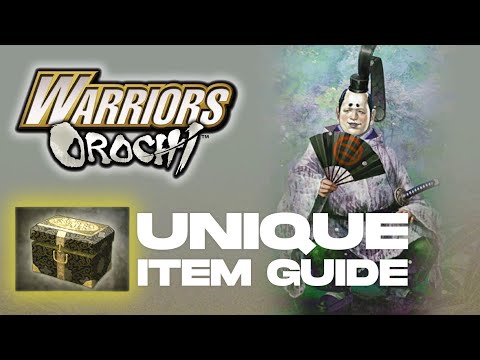 Warriors Orochi | Yoshimoto Imagawa's Unique Item Guide