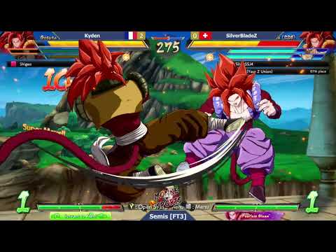 SSJ4 Gogeta tournament! Kyden vs SilverBladeZ - MONKESPORTS SemiFinals
